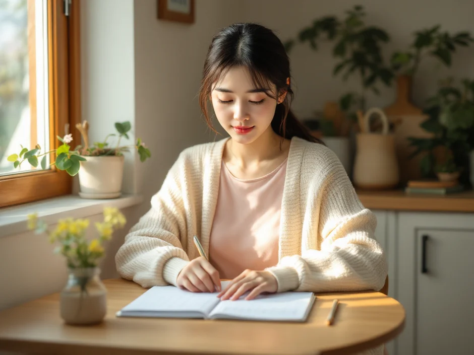 生理予定日と検査タイミングをカレンダーで確認する30代女性のイメージ