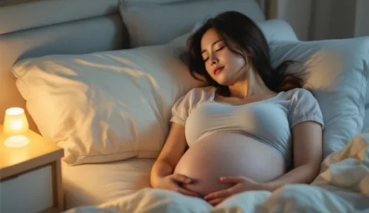妊婦さんが寝れない原因6つと今夜から試せる対処法——元看護師ちなみが時期別に解説