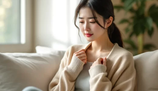 妊娠初期の胸の張り・痛みはいつから？生理前との違いと時期別の変化を元看護師が解説